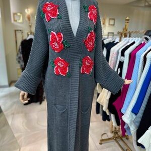 BRAND NEW WOMENS DESIGNED CARDIGAN ONE SIZE FOR SALE